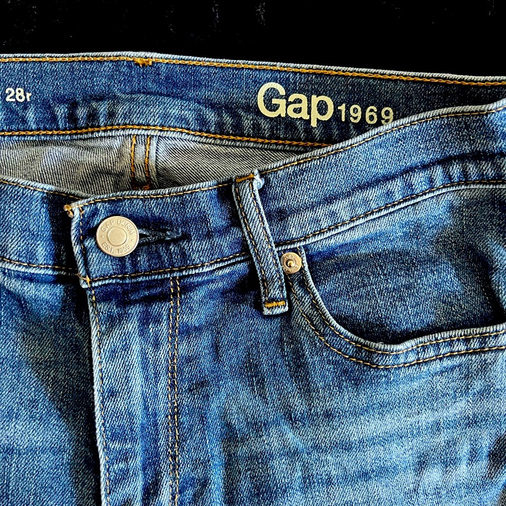 GAP Authentic true skinny ankle jeans